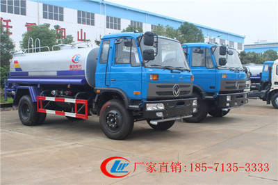 东风145多功能洒水车 国四排放标准下的高效消防与清洁解决方案